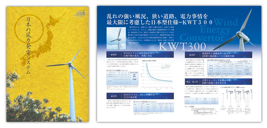 日本の風力発電システム